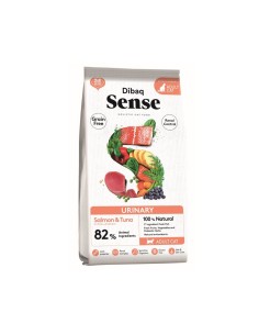 CAT GRAIN FREE URINARY SALMÓN Y ATÚN DIBAQ SENSE