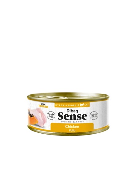 CAT GRAIN FREE POLLO MONOPROTEICO DIBAQ SENSE - 70 GR