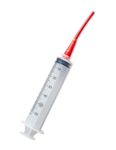 JERINGA CON CÁNULA BLANDA PSITTACUS