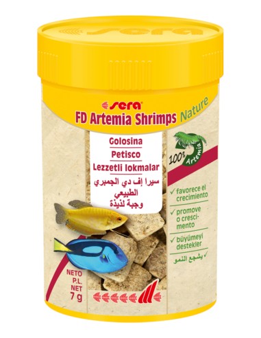FD ARTEMIA SHRIMPS NATURE SERA - 100 ML (7 GR)