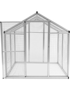 AVIARIO ALUMINIO GAUN - 182 X 178 X 195 CM 2
