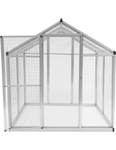 AVIARIO ALUMINIO GAUN - 182 X 178 X 195 CM
