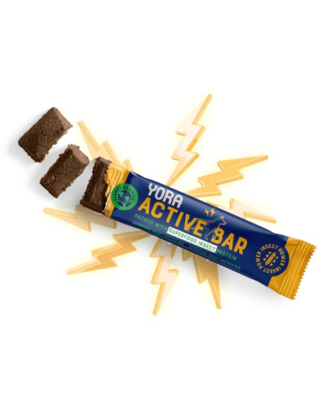 BARRITA PROTEICA DE INSECTOS PARA PERROS YORA - 35 GR