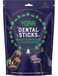 DENTAL BITES BARRITAS CON MANZANA Y MENTA PARA PERROS...