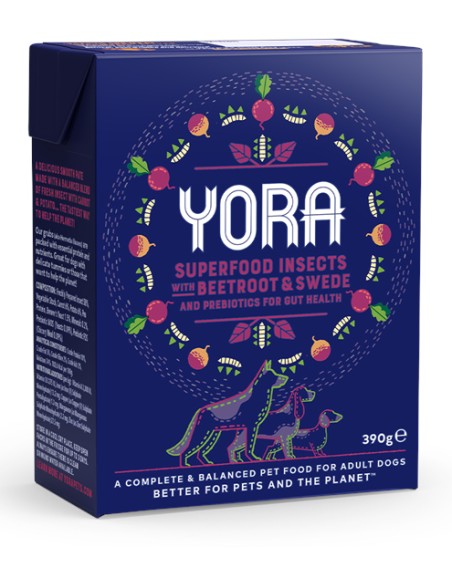 PATÉ REMOLACHA Y COLINABO PARA PERROS YORA - 390 GR