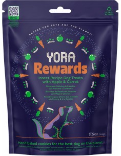 TREATS PREMIOS CON MANZANA Y ZANAHORIA PARA PERROS YORA -...