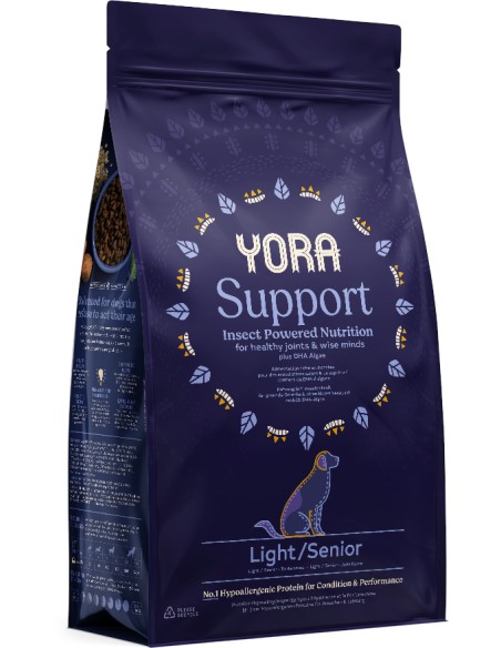 PIENSO SUPPORT LIGHT Y SENIOR PARA PERROS YORA