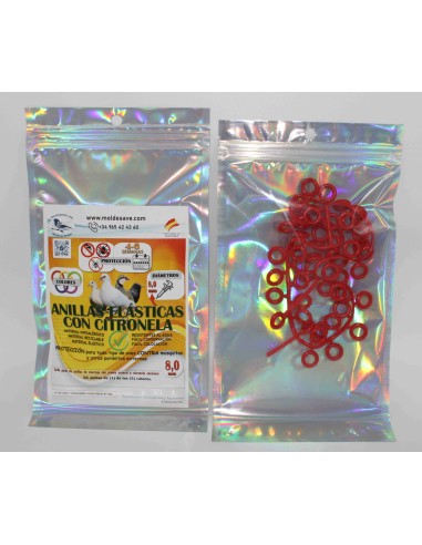 ANILLAS DE MARCAJE CON CITRONELA ANTIPARÁSITOS...