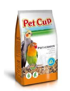 MIXTURA PSITACIDOS STANDARD PET CUP