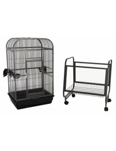 JAULA LOROS TORRENTE II GRIS SUN CAGES SUN PARROTS 2