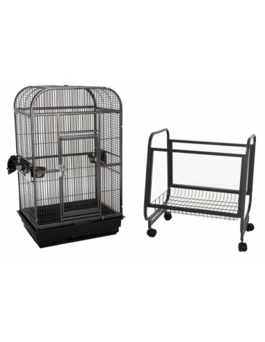 JAULA LOROS TORRENTE II GRIS SUN CAGES SUN PARROTS