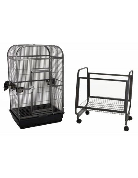 JAULA LOROS TORRENTE II GRIS SUN CAGES SUN PARROTS