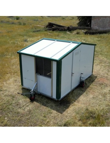 CORRAL MOVIL PARA GALLINAS (HASTA 110 GALLINAS)...