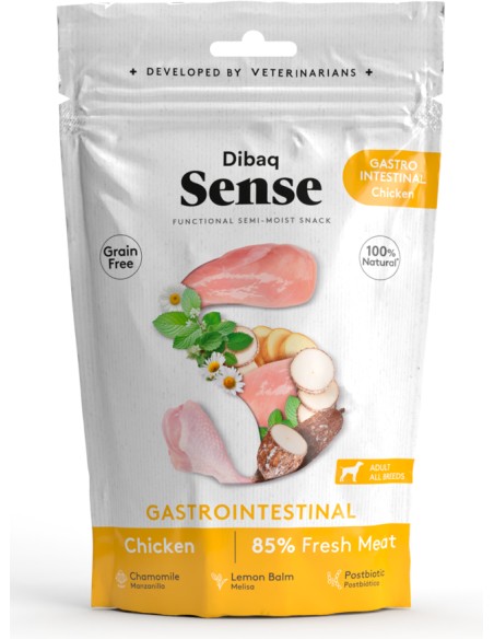 DOG SNACK GASTROINTESTINAL CHICKEN DIBAQ SENSE - 100 GR