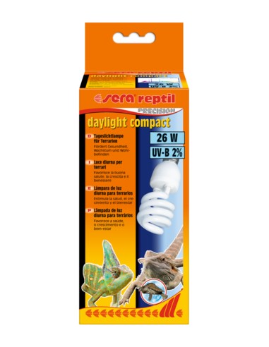 REPTIL DAYLIGHT COMPACT 2 % UV B (26 W) SERA