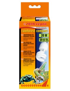 REPTIL RAINFOREST COMPACT 5 % UV B (20 W) SERA