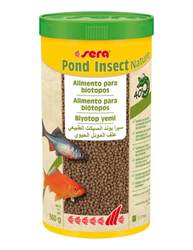 POND INSECT NATURE SERA - 1,000 ML (560 GR)