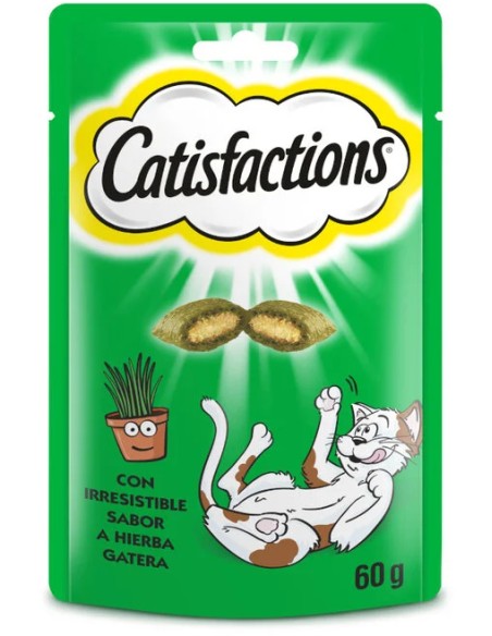 CATNIP HIERBA GATERA PREMIOS PARA GATOS CATISFACTIONS - 60 GR