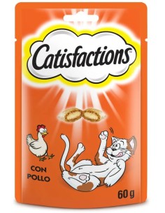 POLLO PREMIOS PARA GATOS CATISFACTIONS - 60 GR