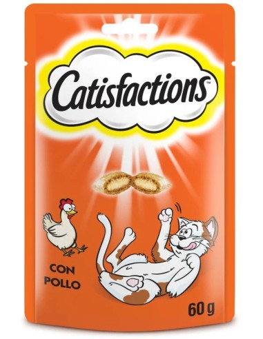 POLLO PREMIOS PARA GATOS CATISFACTIONS - 60 GR