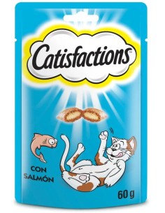 SALMON PREMIOS PARA GATOS CATISFACTIONS - 60 GR