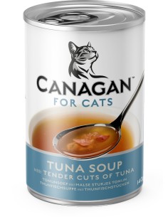 SOPA DE ATÚN PARA GATOS CANAGAN - 140 GR