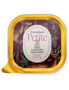 PETITE CARNES DE CAZA PATÉ PARA PERROS PEQUEÑOS CANAGAN -...