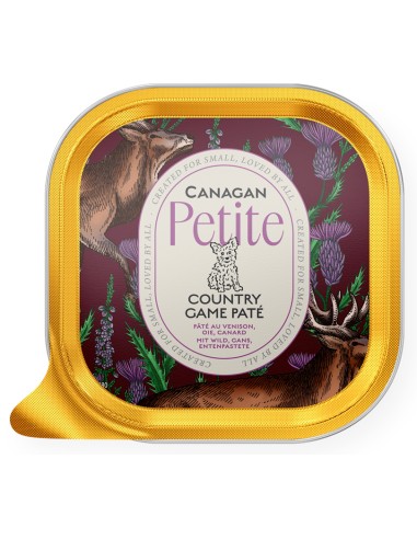 PETITE CARNES DE CAZA PATÉ PARA PERROS PEQUEÑOS...