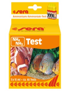 TEST DE AMONIO/AMONÍACO (NH4/NH3) SERA - 15 ML