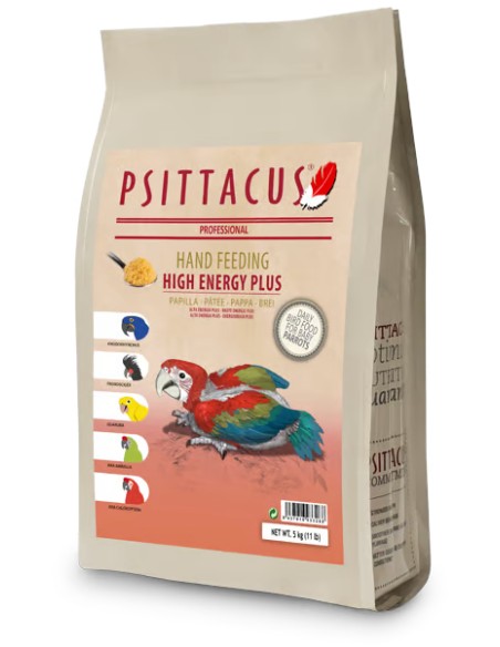 PAPILLA ALTA ENERGIA HAND FEEDING PLUS PSITTACUS - 5 KG