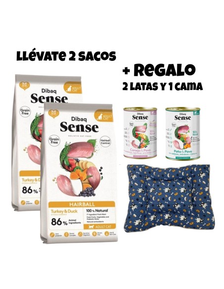 REGALO 2 LATAS A ELEGIR + COLCHÓN DIBAQ SENSE