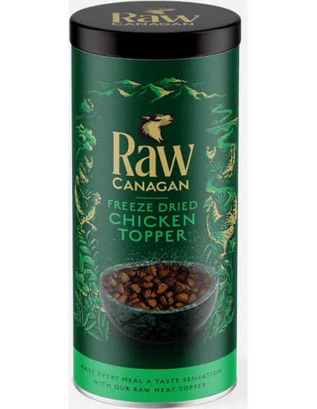 RAW TOPPERS TOPPING DE POLLO CANAGAN - 50 GR