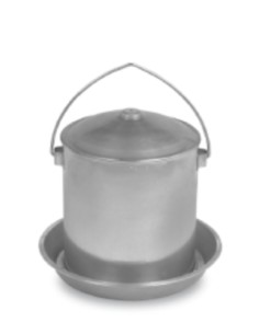 BEBEDERO CHAPA AVES DOBLE PARED GAUN