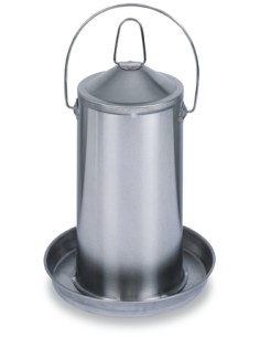 BEBEDERO INOXIDABLE PARA AVES GAUN