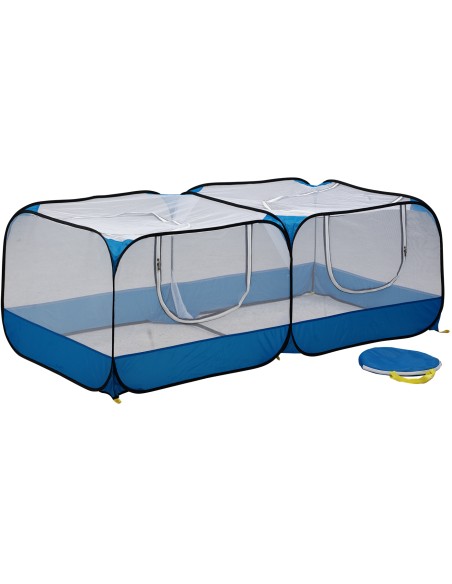 PARQUE PLEGABLE MASCOTAS GAUN - 185 X 85 X 65 CM