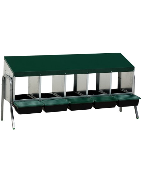 PONEDERO CON CUBETA Y PATAS 5 DEPARTAMENTOS GAUN