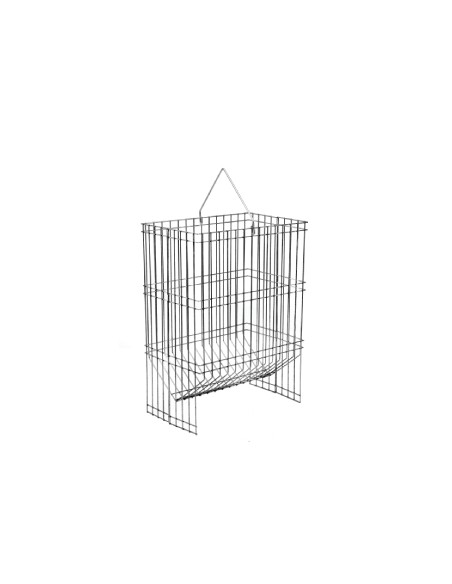 CESTA FORRAJERA AVES GALVANIZADA GAUN