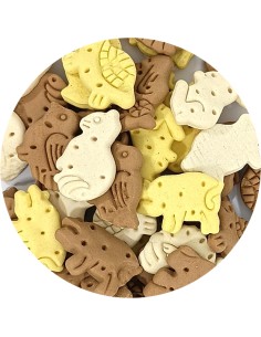 SNACK GALLETAS FIGURAS ANIMALES PET CUP 2
