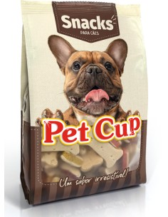 SNACK GALLETAS HUESO SANDWICH MIX PET CUP - 400 GR