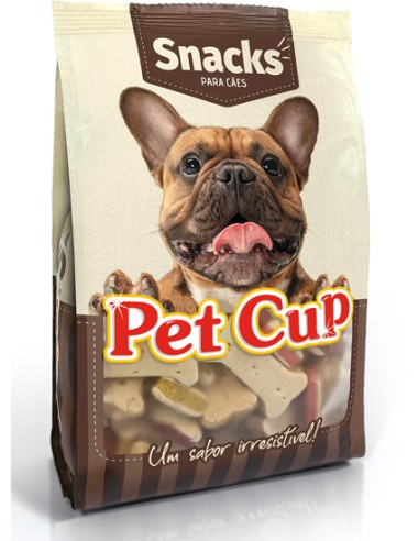 SNACK GALLETAS HUESO SANDWICH MIX PET CUP - 400 GR