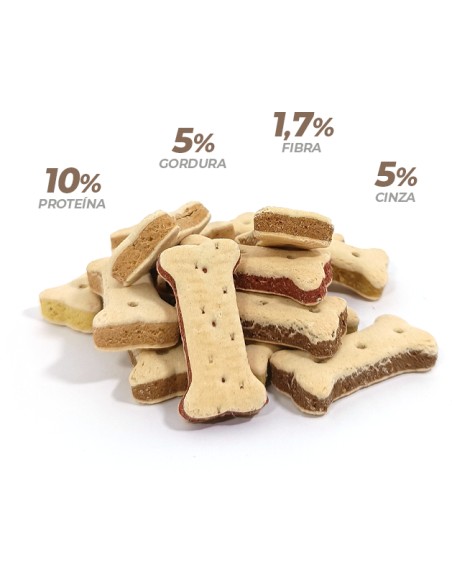 SNACK GALLETAS HUESO SANDWICH MIX PET CUP - 400 GR
