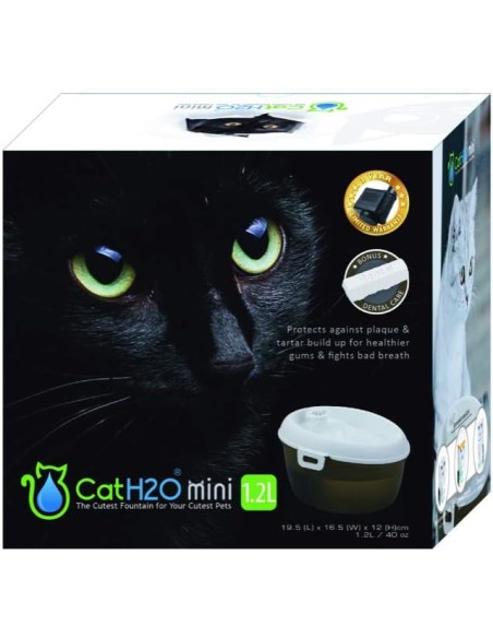 FUENTE PARA GATOS MINI 1.2 LITROS H2O - 1,2 LITROS
