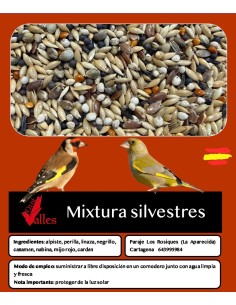 ORNIVALLES MIXTURA SILVESTRES ESPECIAL 3 KG
