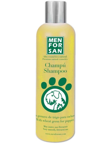 CHAMPÚ MUY SUAVE PARA CACHORROS CON GERMEN DE TRIGO MENFORSAN - 300 ML
