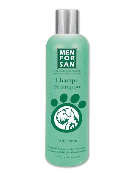 CHAMPÚ NATURAL CALMANTE Y CICATRIZANTE CON ALOE VERA MENFORSAN