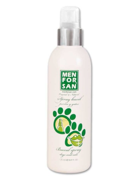 SPRAY BUCAL CONTRA EL MAL ALIENTO PARA PERROS MENFORSAN - 125 ML