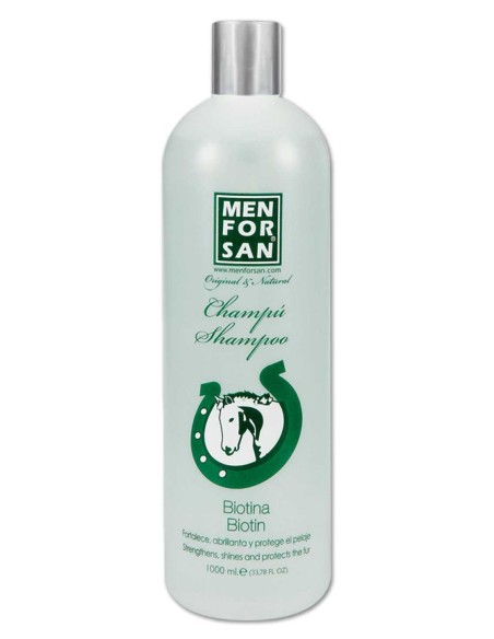 CHAMPÚ NATURAL CON BIOTINA 1L MENFORSAN - 1 LITRO
