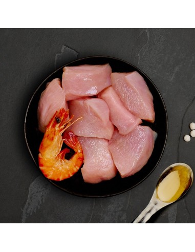 LATA DE POLLO CON GAMBAS PARA GATOS CANAGAN -...