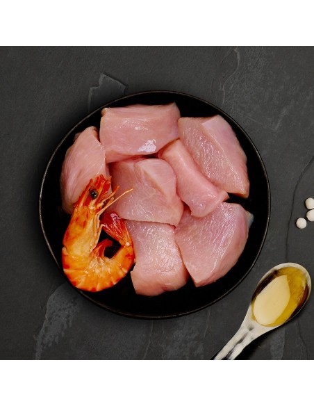 LATA DE POLLO CON GAMBAS PARA GATOS CANAGAN - 75 GR