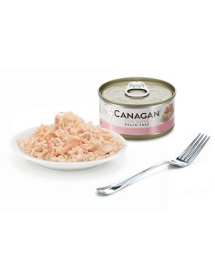 LATA DE POLLO CON JAMÓN PARA GATOS CANAGAN - 75 GR 2